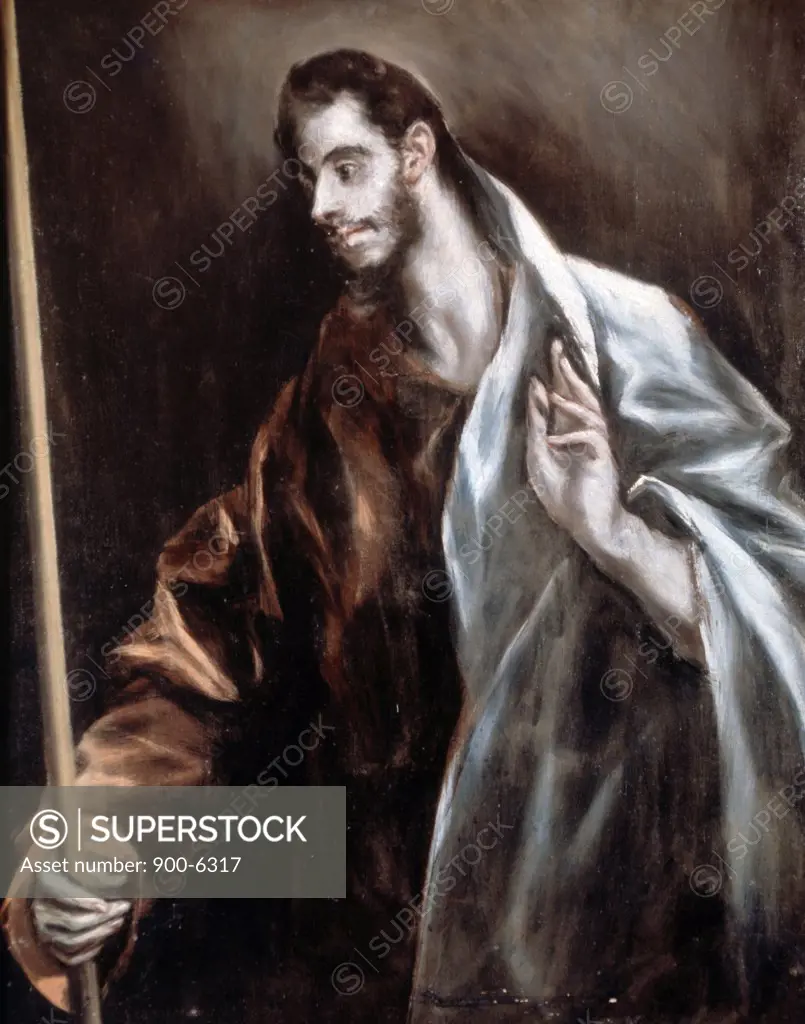 Saint Thomas by El Greco, (1541-1614)