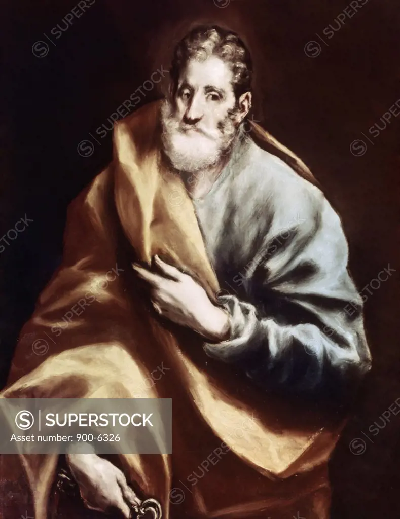 Saint Peter by El Greco, (1541-1614)