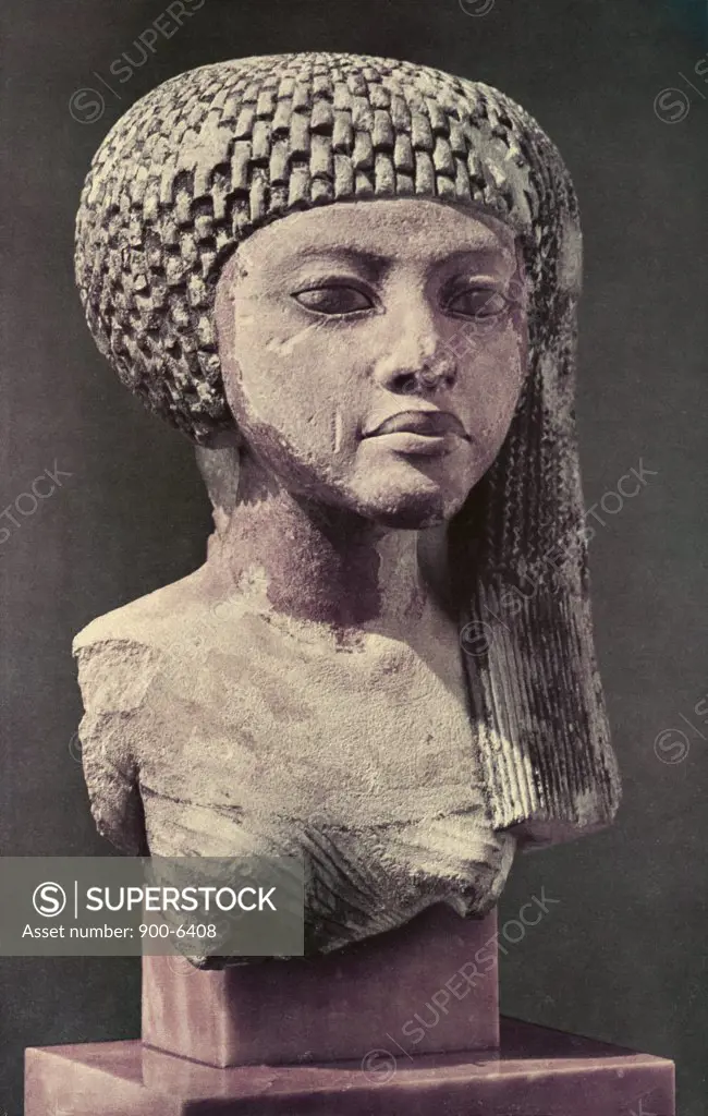 Amarnian Princess 1370 BC Egyptian Art Limestone
