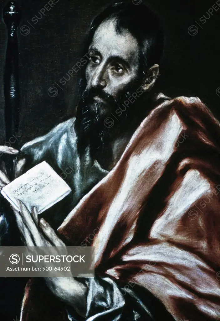 USA, Missouri, St.Louis, St. Louis Art Museum, Saint Paul by El Greco, 1600, (1541-1614),
