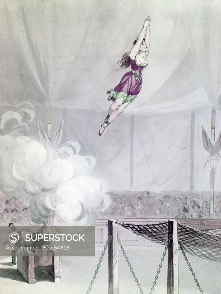 Antique Circus poster by Alex Hoag