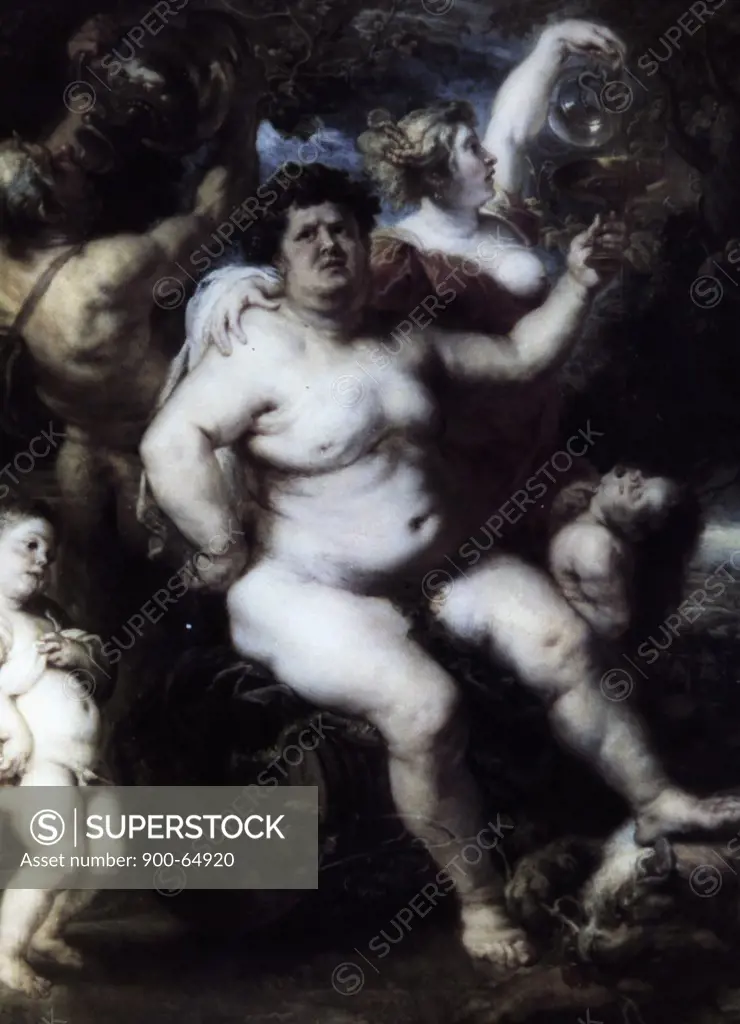 Bacchus by Peter Paul Rubens, 1640, 1577-1640