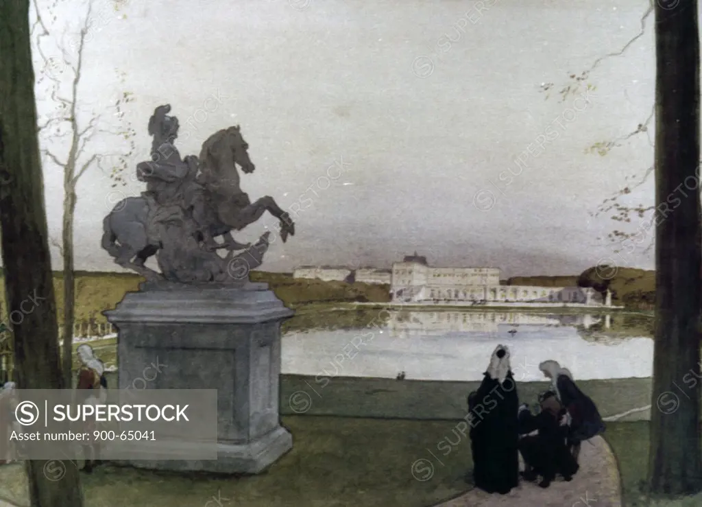 Versailles by Alexandre Nikolayevich Benois, 1897, 1870-1960