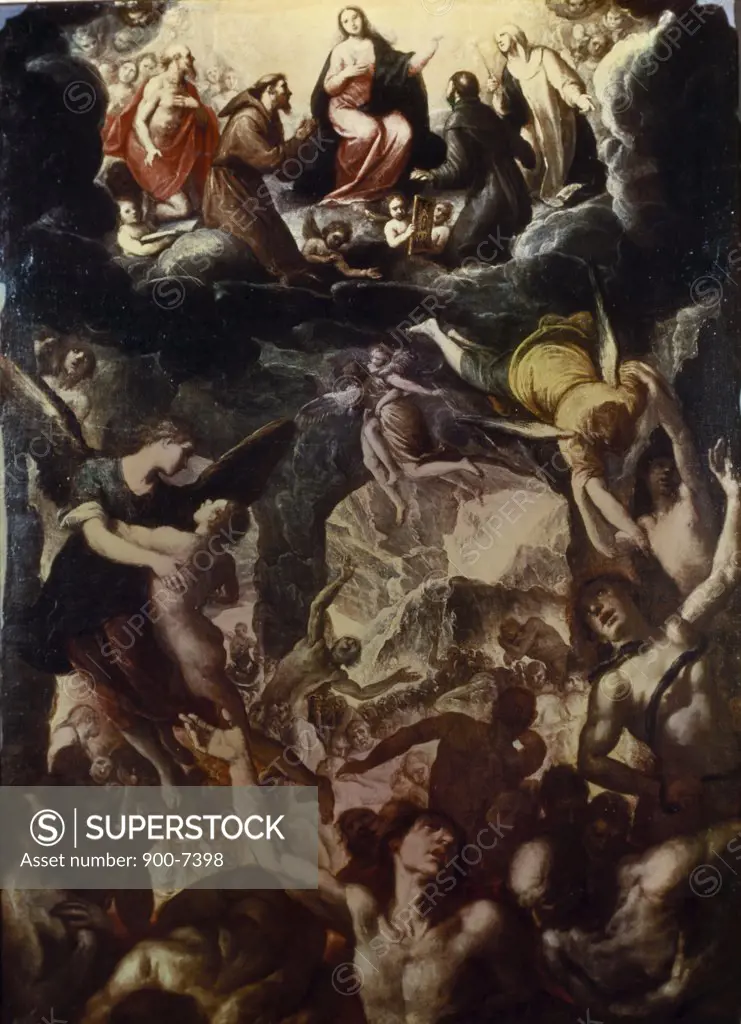 Purgatory by Daniele Crespi,  (Circa 1590-1630)