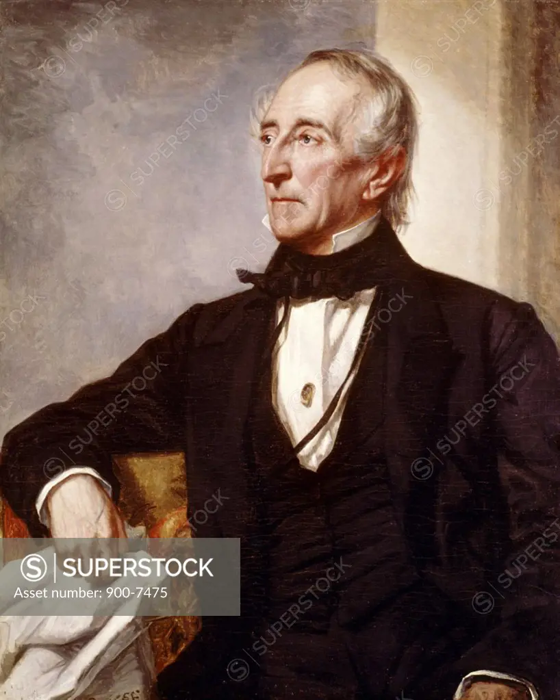 John Tyler, 10th President of the United States  George Peter Alexander Healy (1813-1894 American)