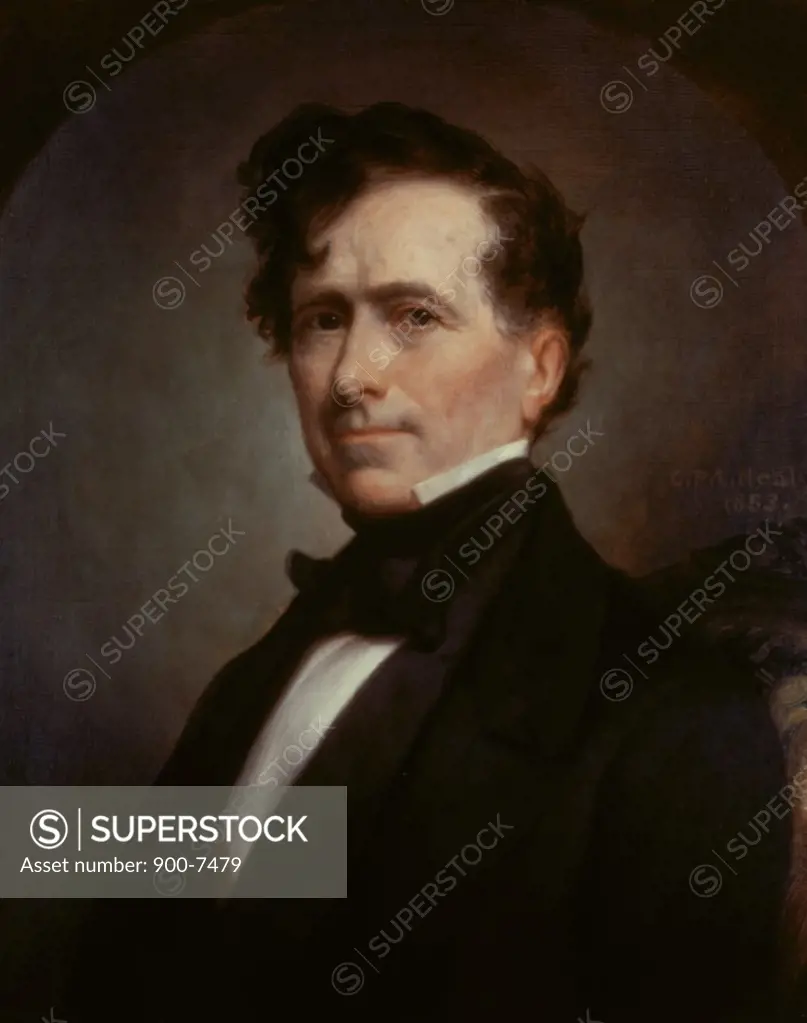 Franklin Pierce (President from 1853-57) George Peter Alexander Healy (1813-1894 American)