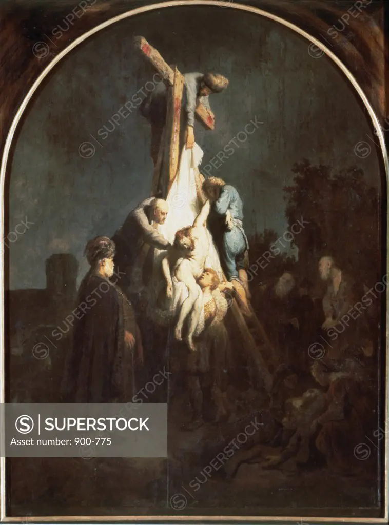 Descent from the Cross Rembrandt Harmensz van Rijn (1606-1669 Dutch) Oil on Canvas Alte Pinakothek, Munich, Germany