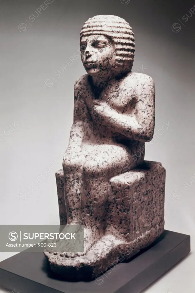 Meten, An Official  C.2600 BC Egyptian Art(- ) Sculpture Staatliche Museen Preussischer Kulturbesitz, (Agyptisches Museum und Papyrussammlung), Berlin