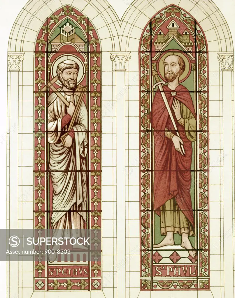 Saint Peter & Saint Paul Stained Glass