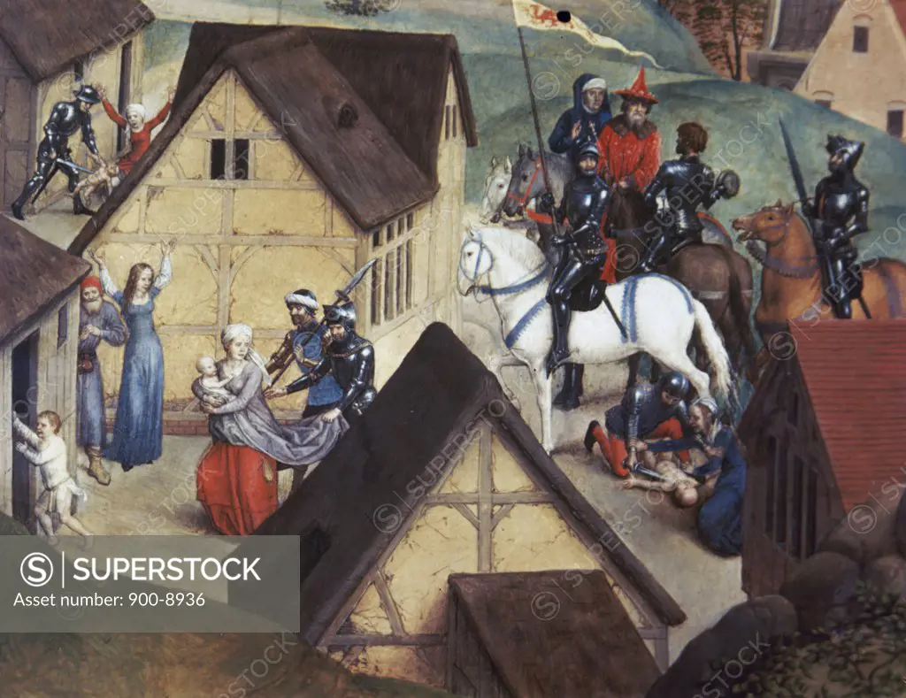The Slaughter of the Innocents Hans Memling (ca.1433-1494/Netherlandish) 