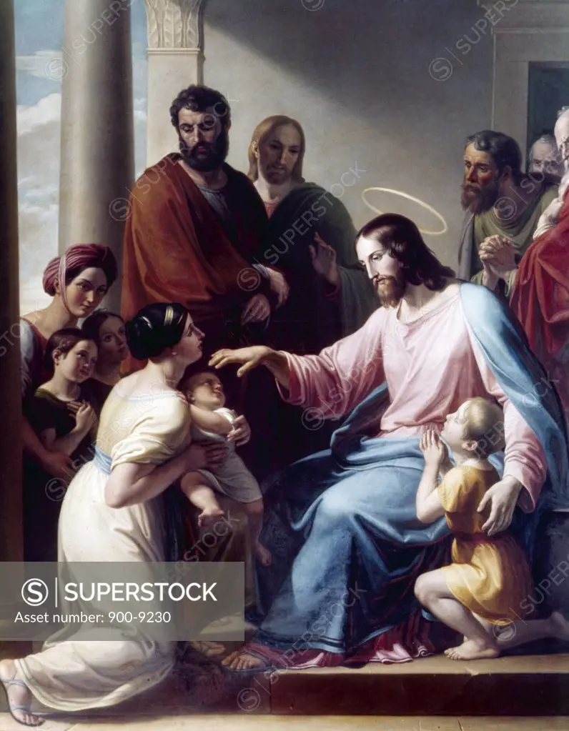 Christ and the Children by Peitro Benevenuti, (1769-1844)