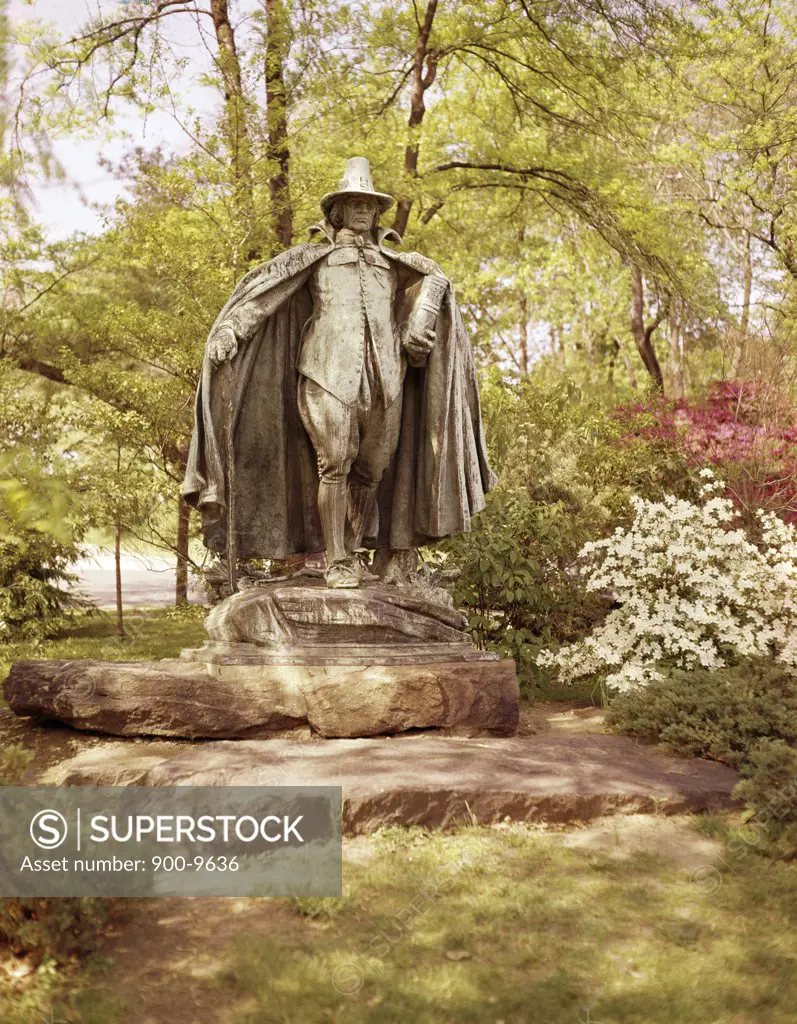 Pilgrim Statue,Augustus Saint-Gaudens (1848-1907 American),Fairmount Park, Philadelphia,American History