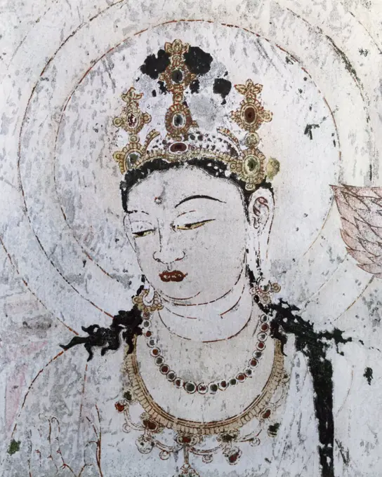 Bodhisattva by unknown japanese painter, Artist Unknown