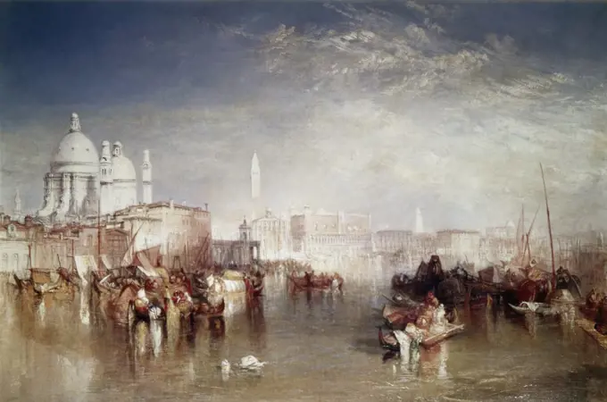 Canal Della Giudecca, Venice  1840 Turner, Joseph Mallord William(1775-1851 British)  