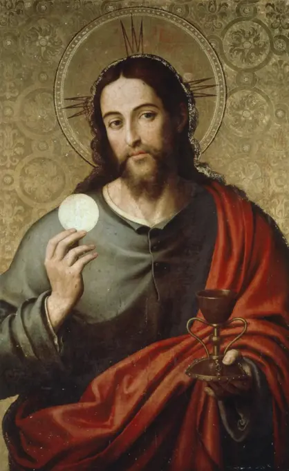 Christ the Host Vincente Macip (c.1490-1550/Spanish)
