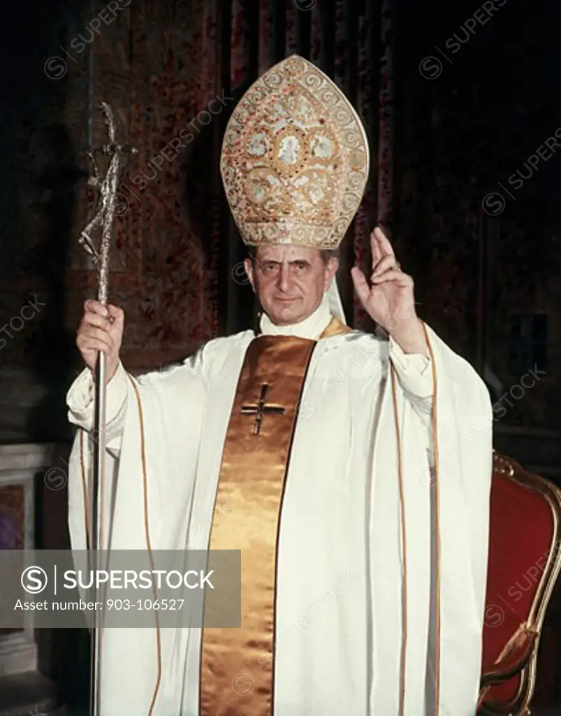 Pope Paul VI, (1897-1978), Roman Catholic Pope, (1963-1978)