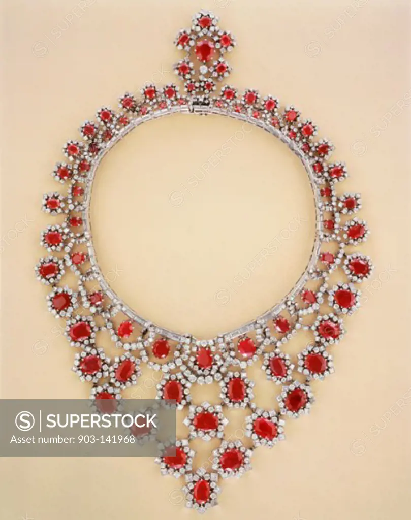Ruby And Diamond Necklace