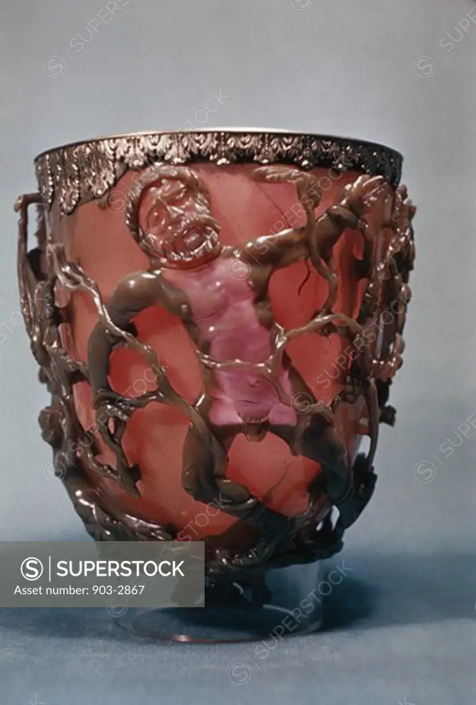 Lycurgus Cup 4th C. A.D. Roman Art 