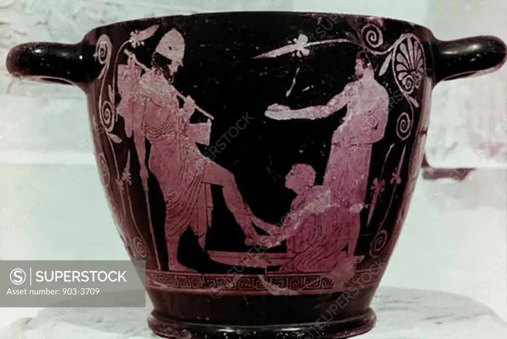 Return of Ulysses (Vase) 490 B.C. Greek Art