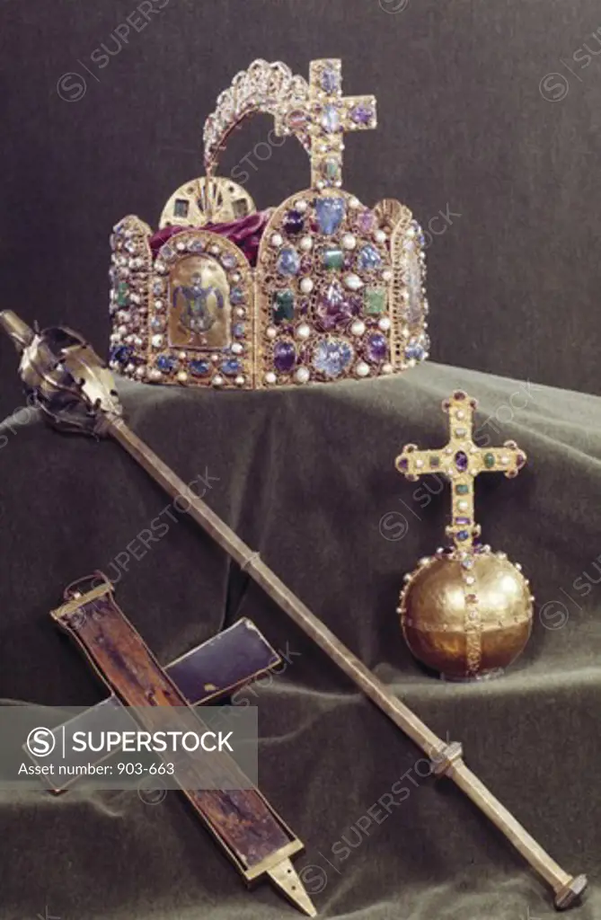 Crown Jewels Medieval Period Antiques-Jewelry 