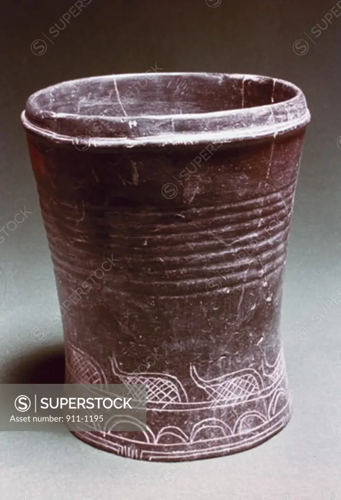 Printed Vase Pre-Columbian