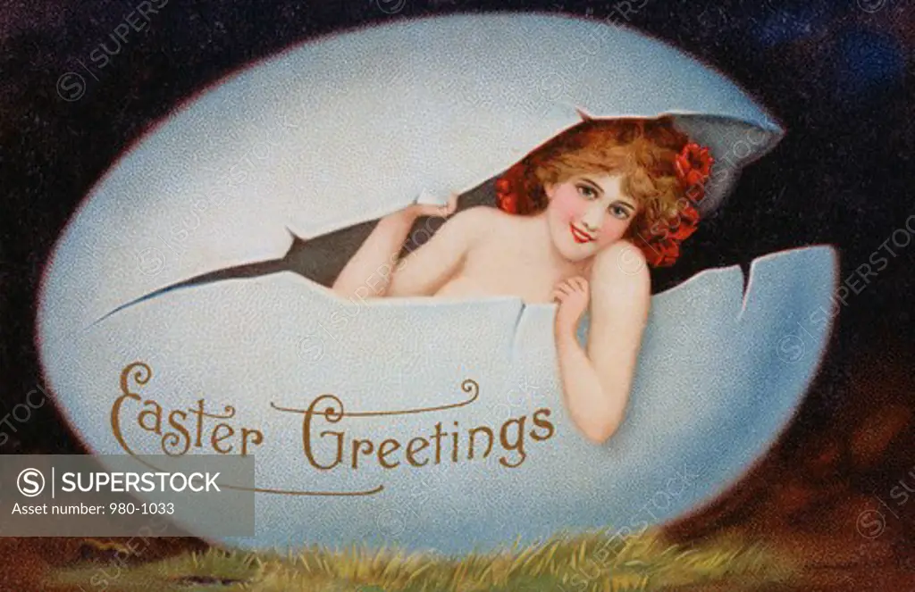 Easter Greetings Nostalgia Cards