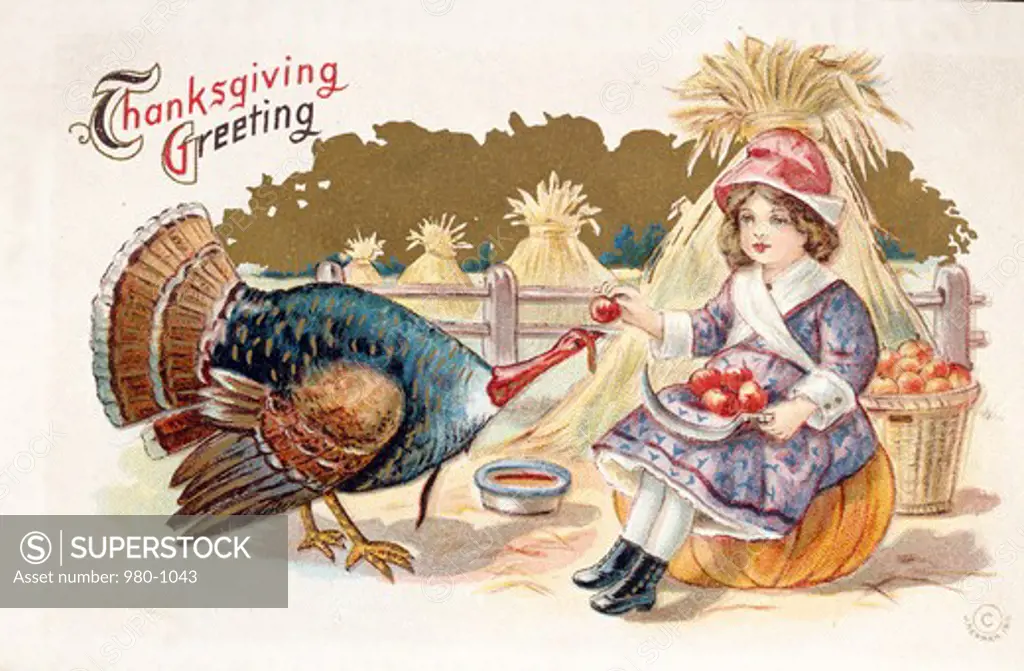 Thanksgiving Greeting, Nostalgia Cards