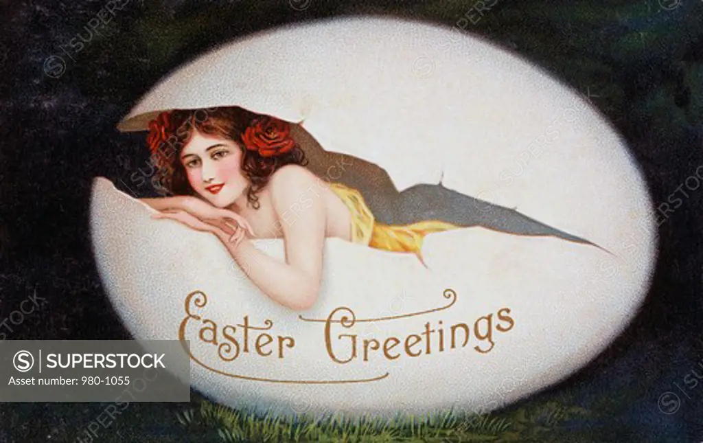 Easter Greetings Nostalgia Cards