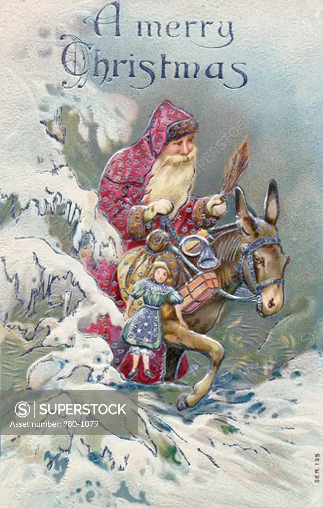 A Merry Christmas, nostalgia card