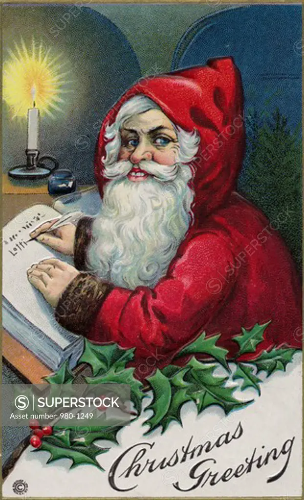 Christmas Greetings Nostalgia Cards 