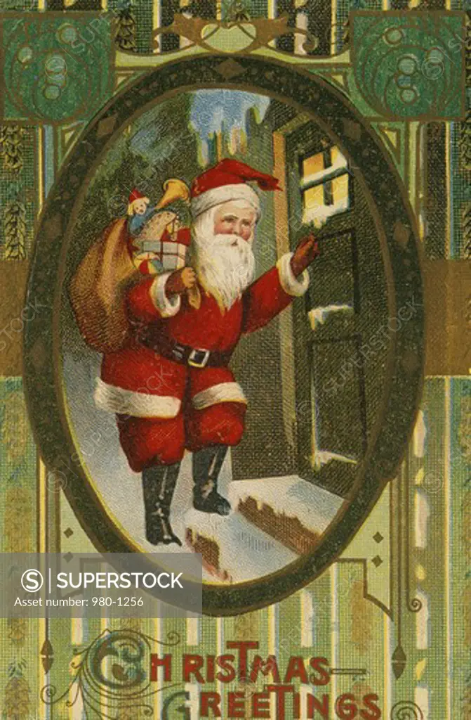 Christmas Greetings Nostalgia Cards