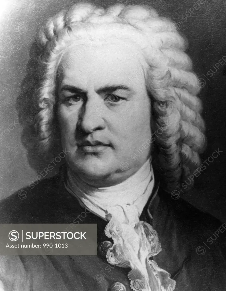 Johann Sebastian Bach, print