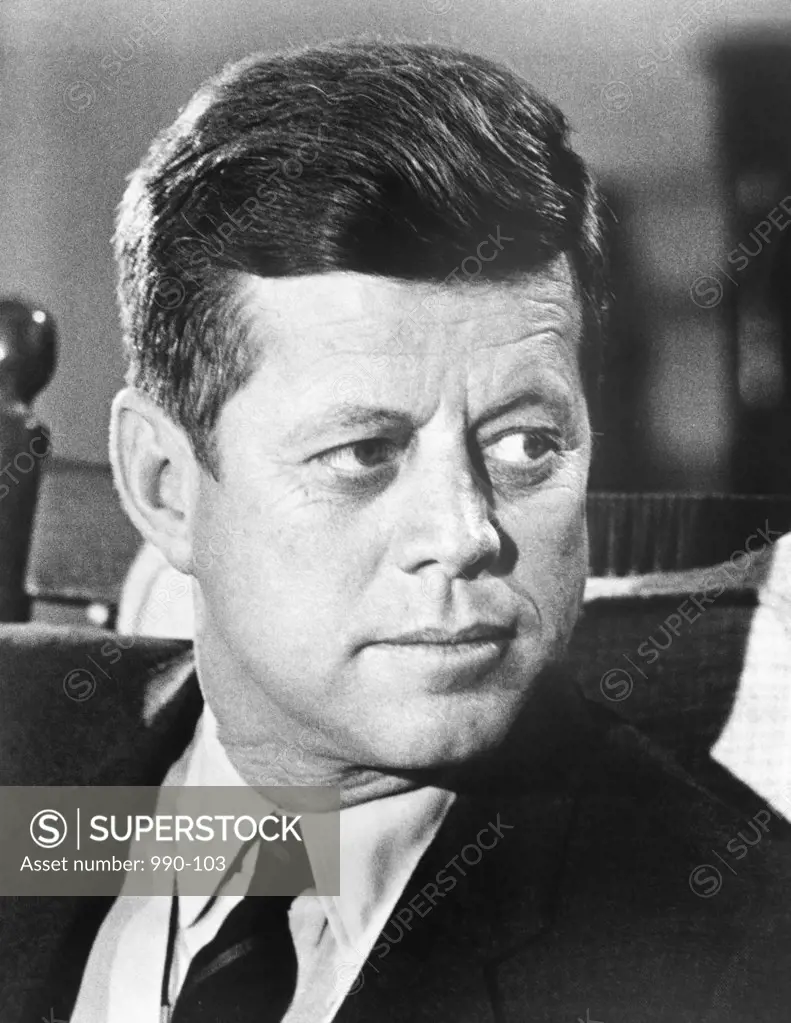 John F. Kennedy, (1917-1963), 35th President of the United States