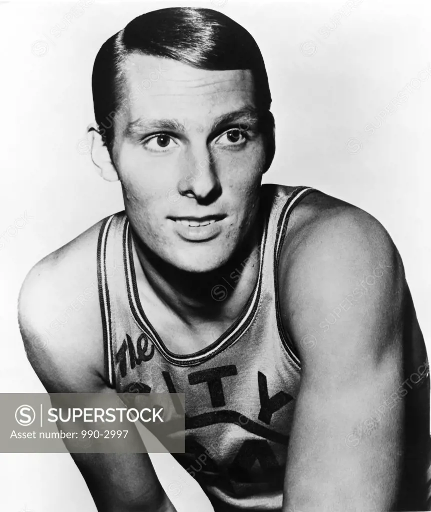 Portrait of Rick Barry, basketball player