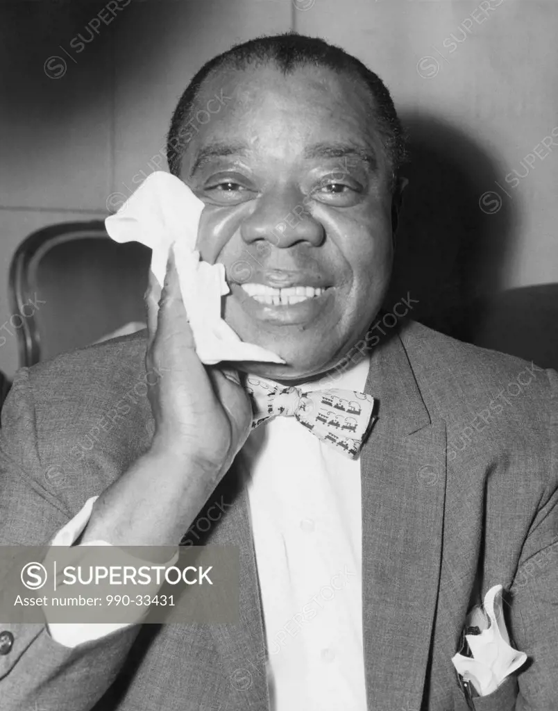 Louis Armstrong, American Jazz Trumpeter, (1900-1971)