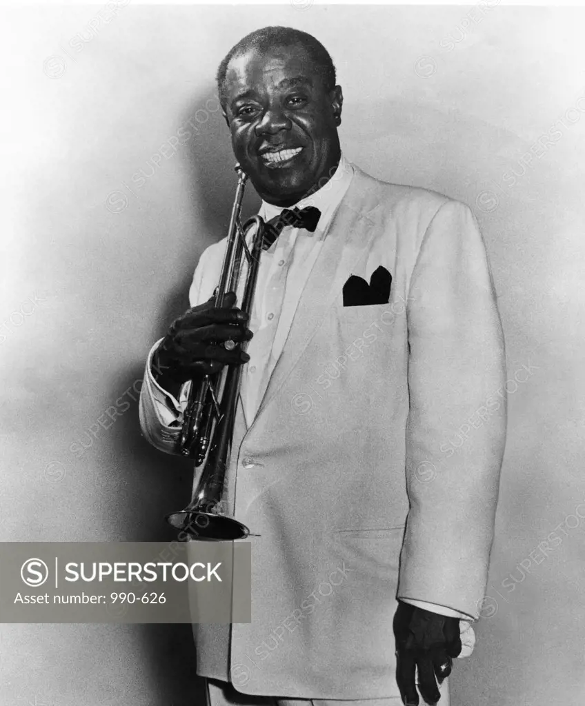 Louis Armstrong American Jazz Trumpeter (1900-1971)