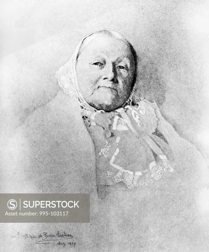 Last Portrait of Florence Nightingale by unknown artist, artist unknown