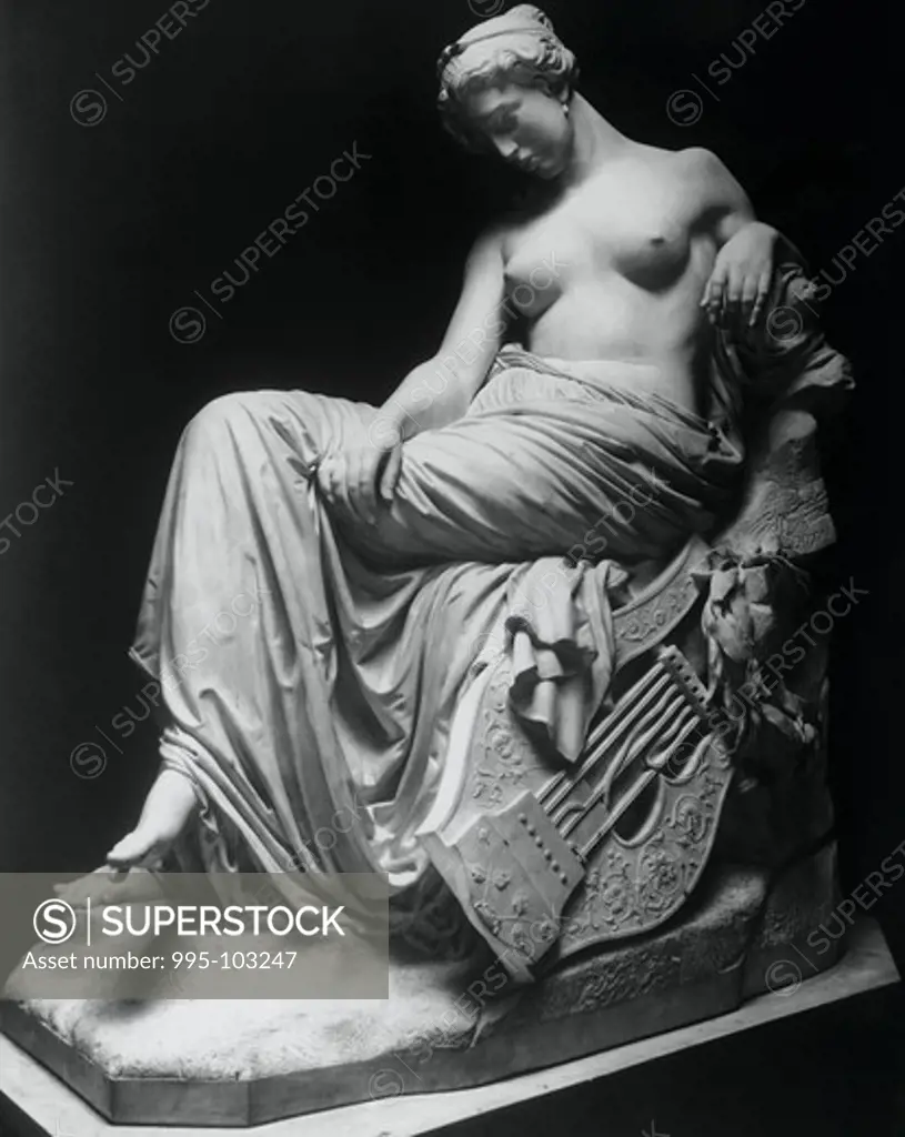 Statue of Sappho, by G. Depre