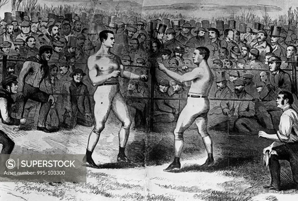 Boxing, 1860, Artist Unknown