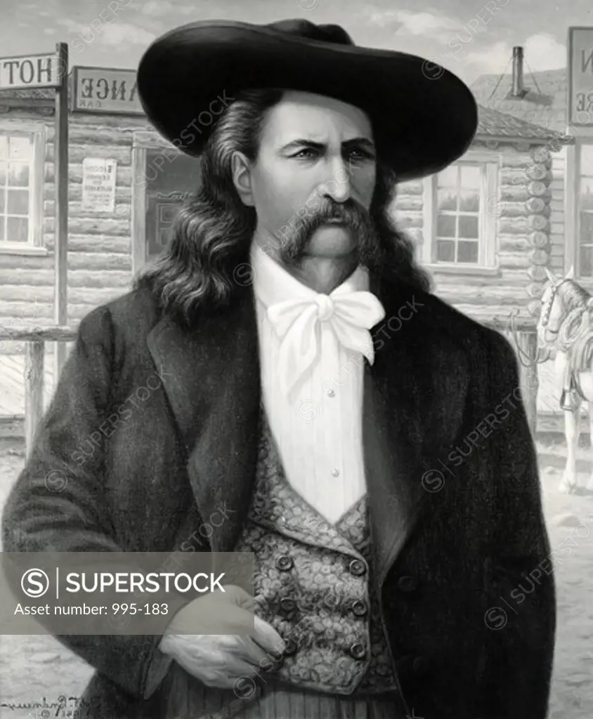 Wild Bill Hickok by Robert Ottokar Lindneux, 1941, 1871-1970, USA, Oklahoma, Bartlesville, Woolaroc Museum