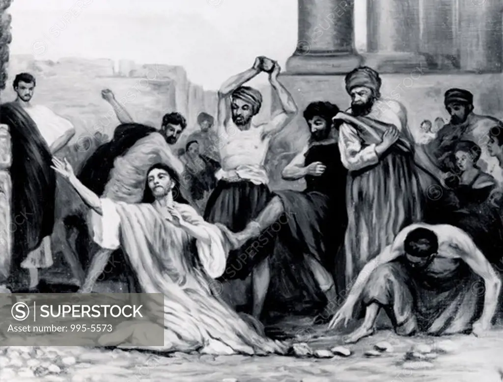The Stoning of St. Stephen Artist Unknown 