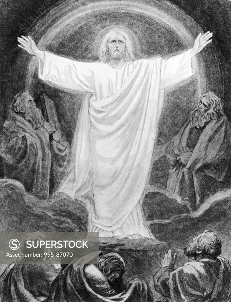 Christ's Transfiguration by Rudolf Schaefer, 1878-1961