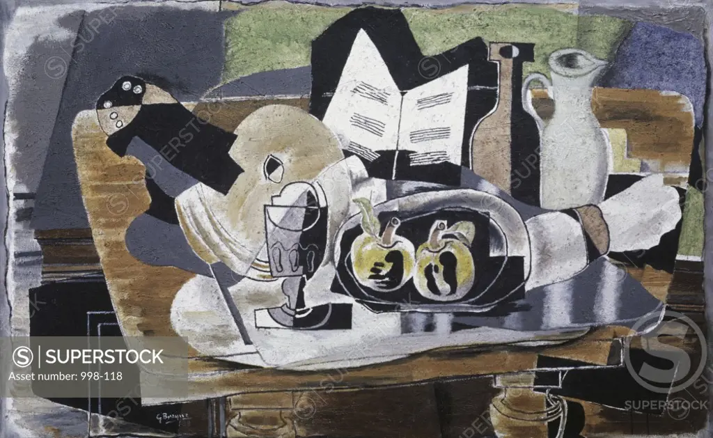 The Table by Georges Braque, 1882-1963