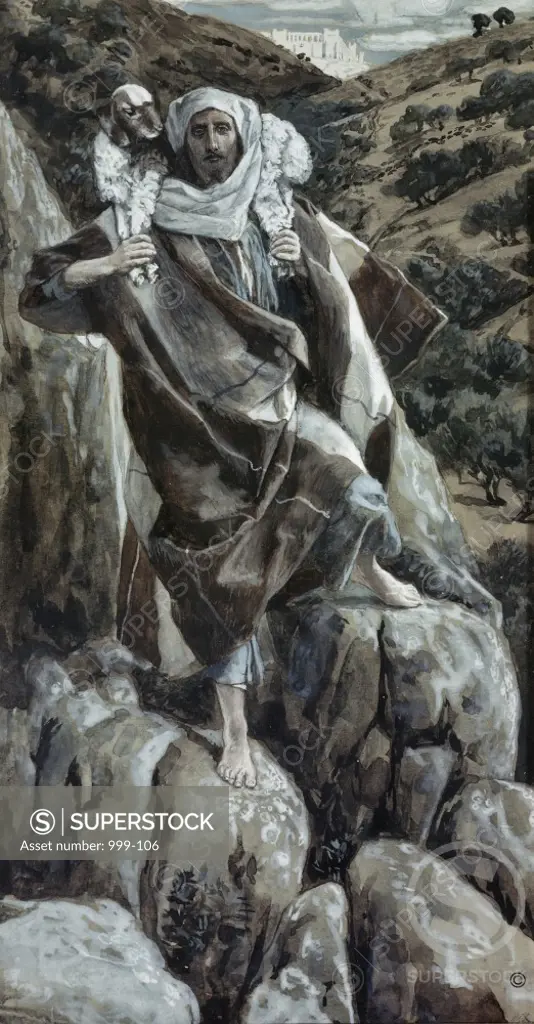 The Good Shepherd James Tissot (1836-1902 French)