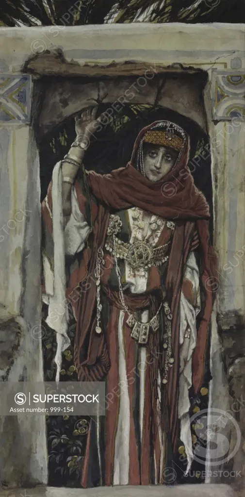 Mary Magdalene before Her Conversion 1886-1894 James Tissot (1839-1902/French) Gouache Brooklyn Museum, New York, USA