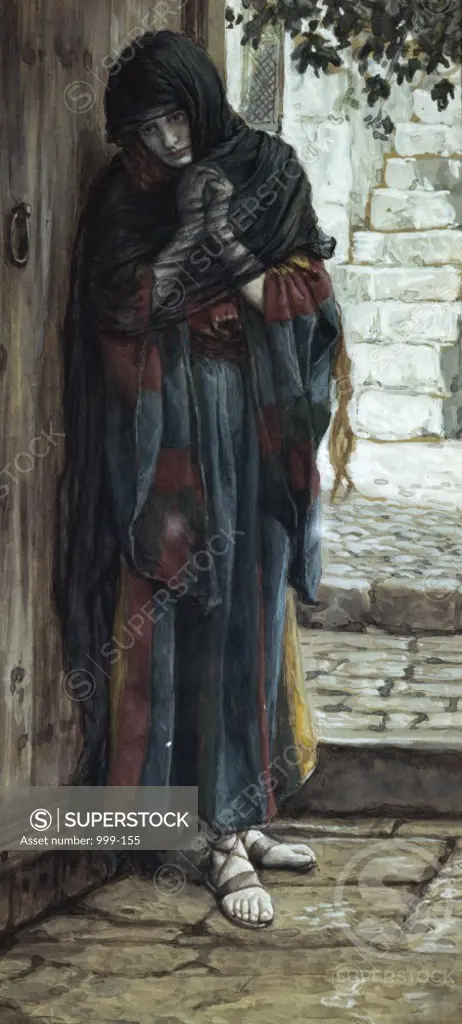 The Repentant Magdalene 1886-1894 James Tissot (1839-1902 French) Gouache Brooklyn Museum, New York, USA
