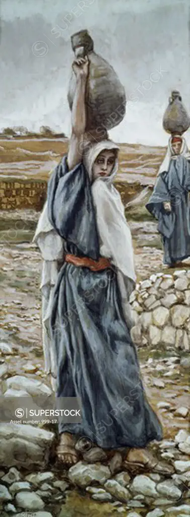 The Holy Virgin as a Girl  James Tissot (1836-1902 French)