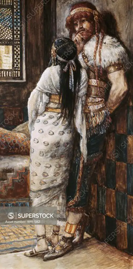 Samson and His Wife James Tissot  (1836-1902 French) Jewish Museum, New York City