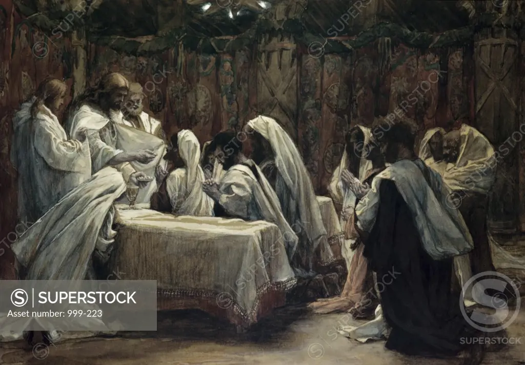 Communion of the Apostles James Tissot (1836-1902 French)