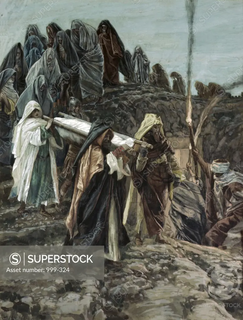 Christ Carried to the Tomb James Tissot (1839-1902/ French)